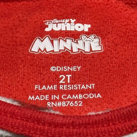 Paw Patrol / Minnie Mouse pajamas - set of 2 - size 2T - Picture 8 of 9